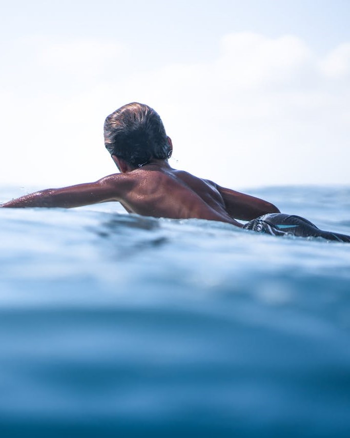 Surfing in fiji
